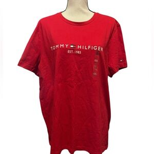NWT Tommy Hilfiger Classic Red Short Sleeve Tee